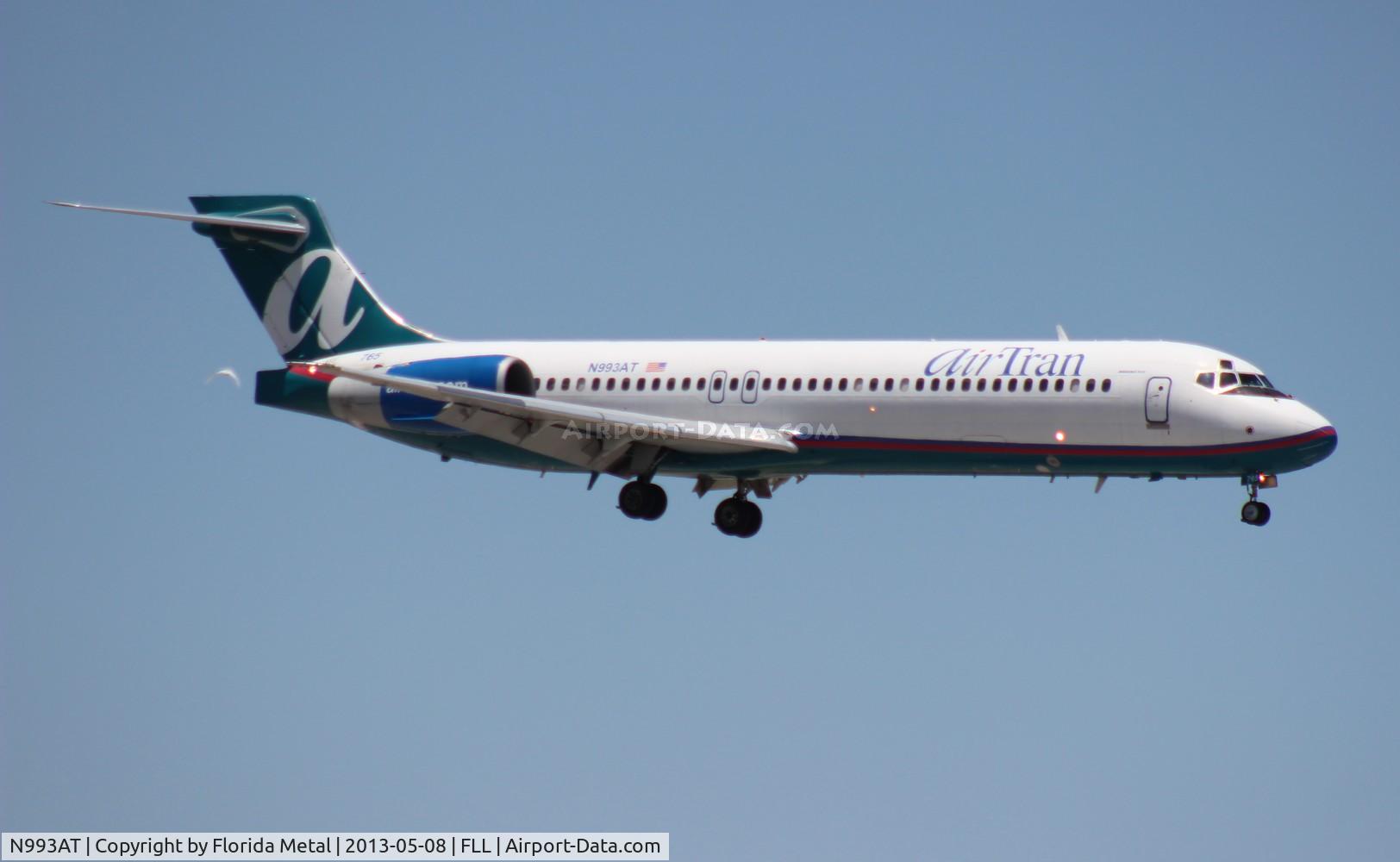 N993AT, 2002 Boeing 717-200 C/N 55137, Air Tran 717
