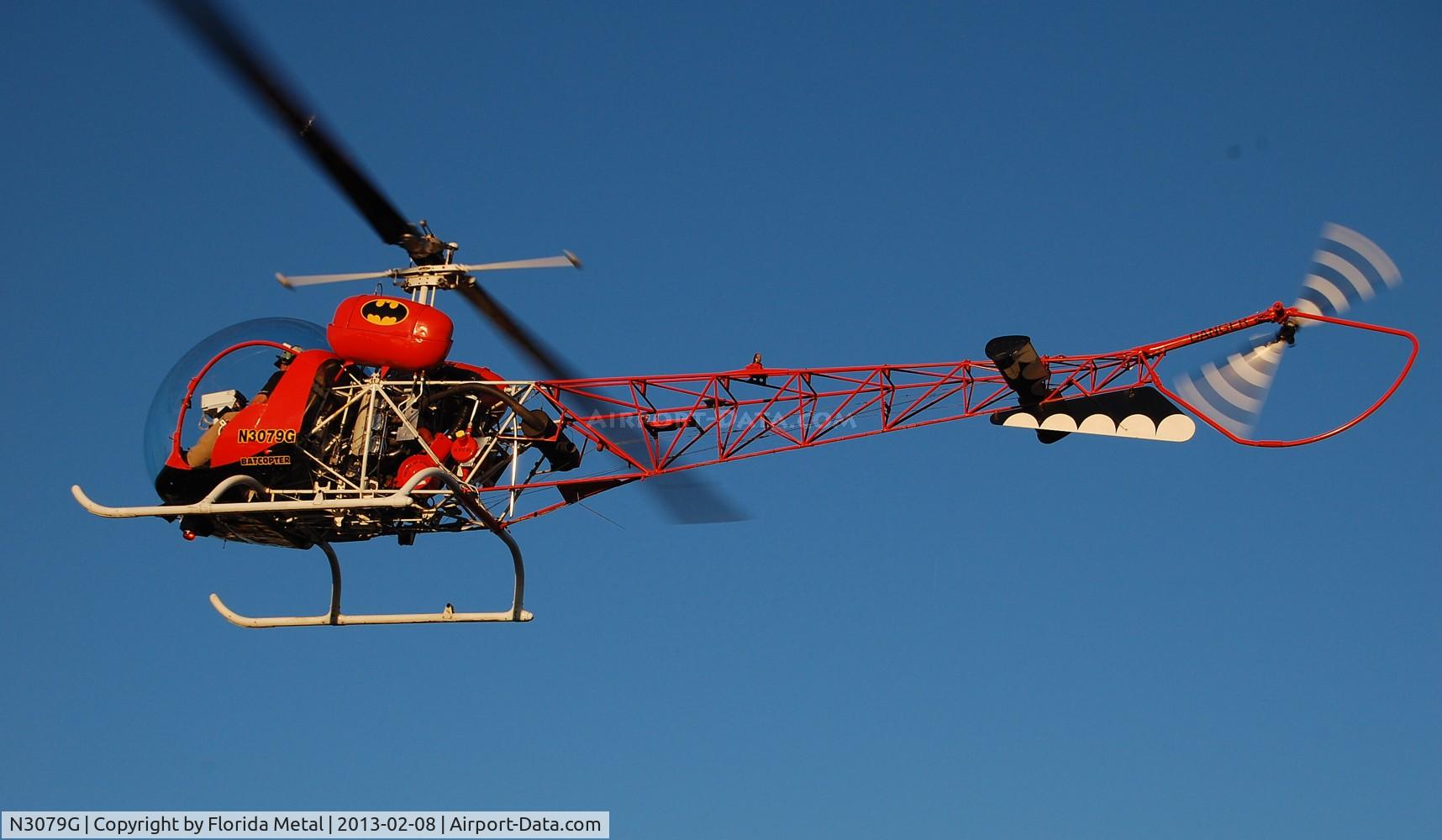 N3079G, 1964 Bell 47G-3B-1 Sioux C/N 2921, Batman Chopper at Florida State Fair