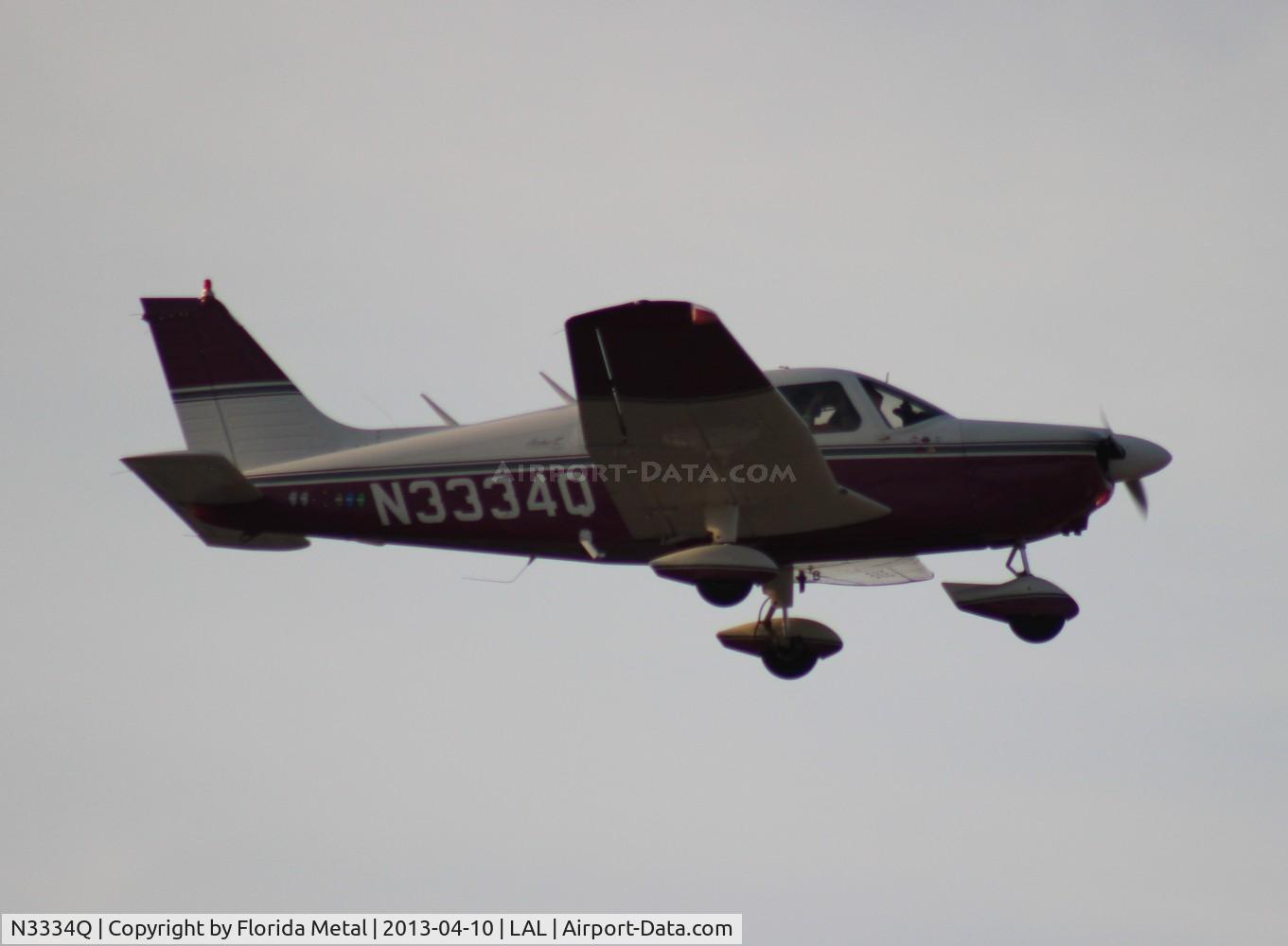 N3334Q, 1977 Piper PA-28-181 C/N 28-7790449, PA-28-181