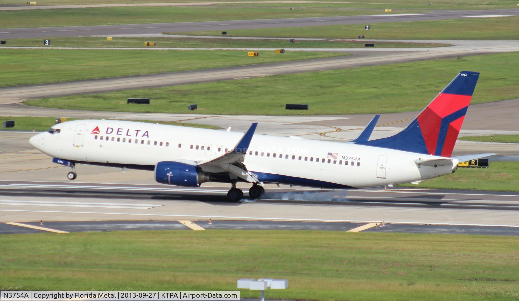 N3754A, 2001 Boeing 737-832 C/N 29626, Delta 737-800