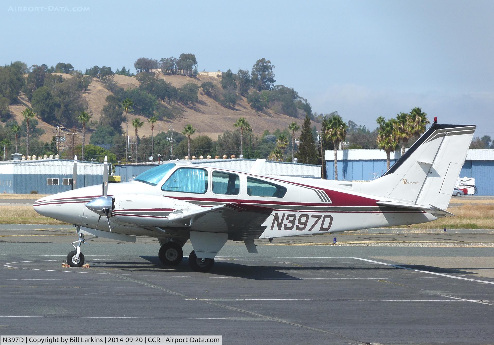 N397D, 1968 Beech 95-B55 (T42A) Baron C/N TC-1109, Visitor