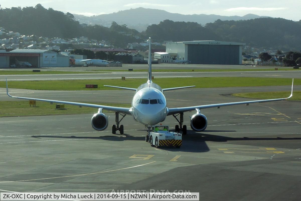 ZK-OXC, 2013 Airbus A320-232 C/N 5847, Sharklets