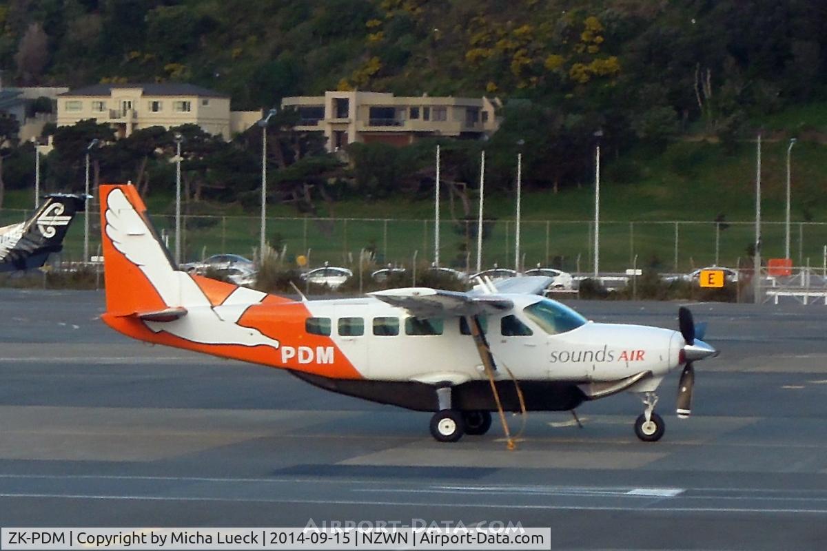 ZK-PDM, Cessna 208 Caravan 1 C/N 20800240, At Wellington