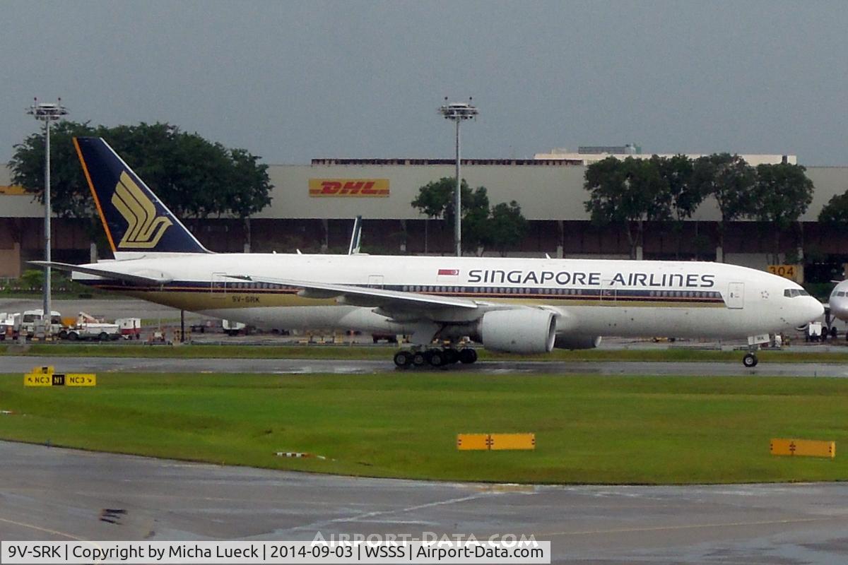 9V-SRK, 2002 Boeing 777-212/ER C/N 28529, At Changi