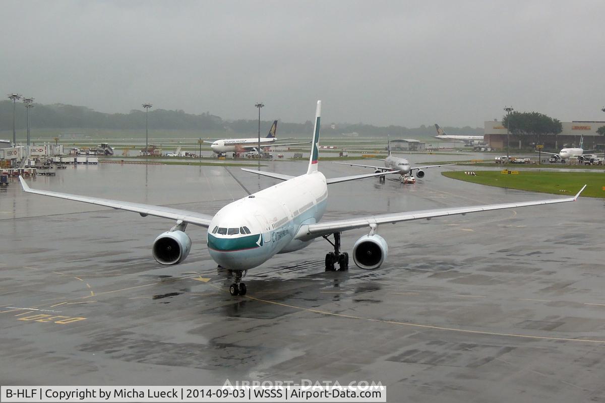 B-HLF, 1995 Airbus A330-342 C/N 113, When it rains in Singapore, it pours...