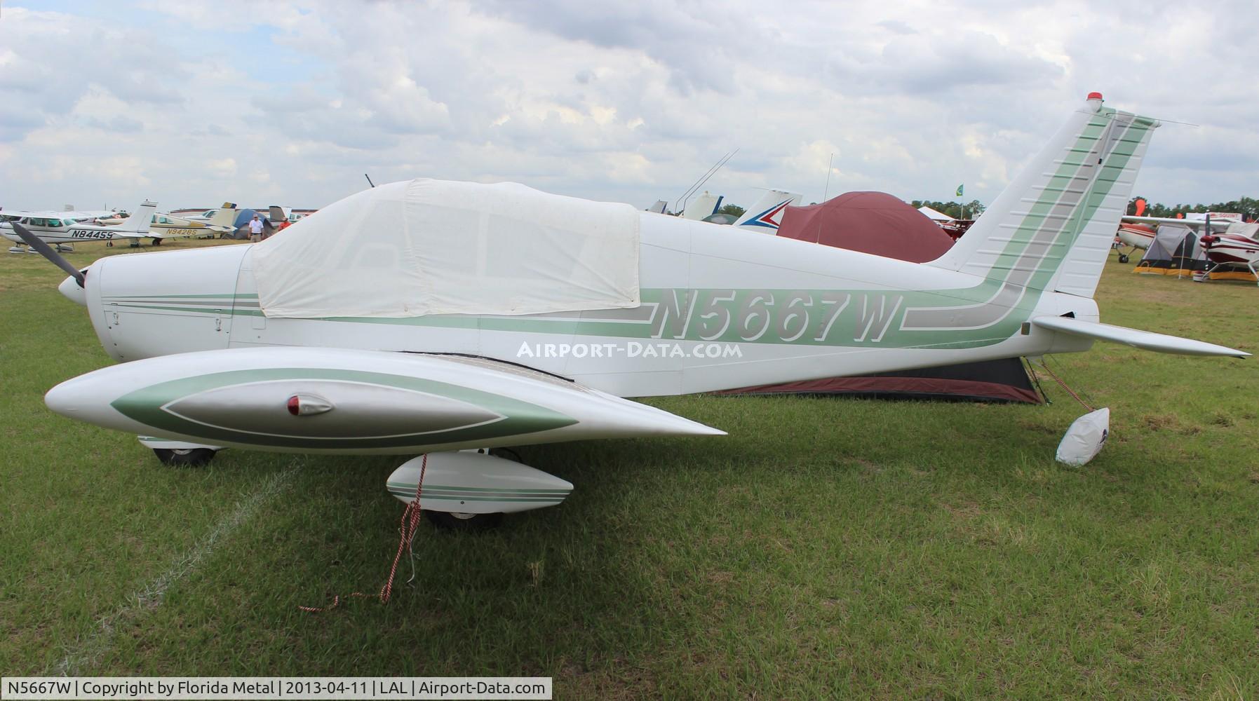 N5667W, 1962 Piper PA-28-160 Cherokee C/N 28-780, PA-28-160