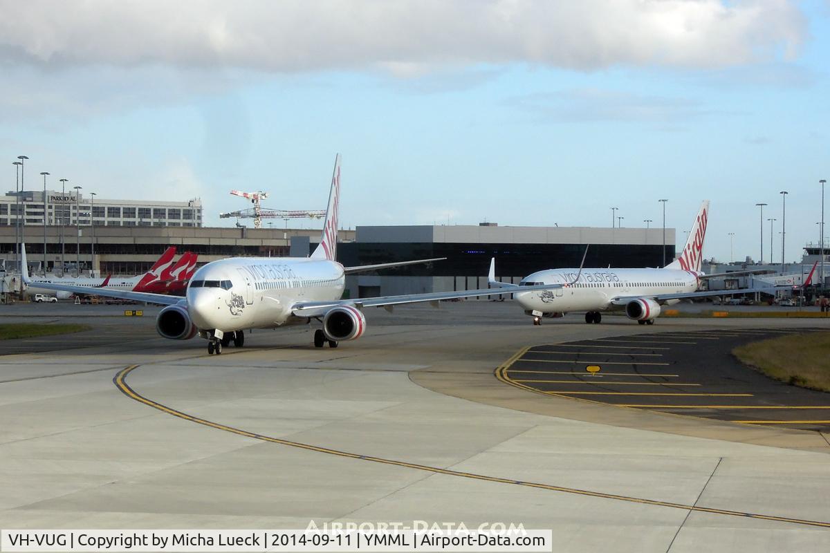 VH-VUG, 2006 Boeing 737-8FE C/N 34438, VH-VUG and VH-VUC