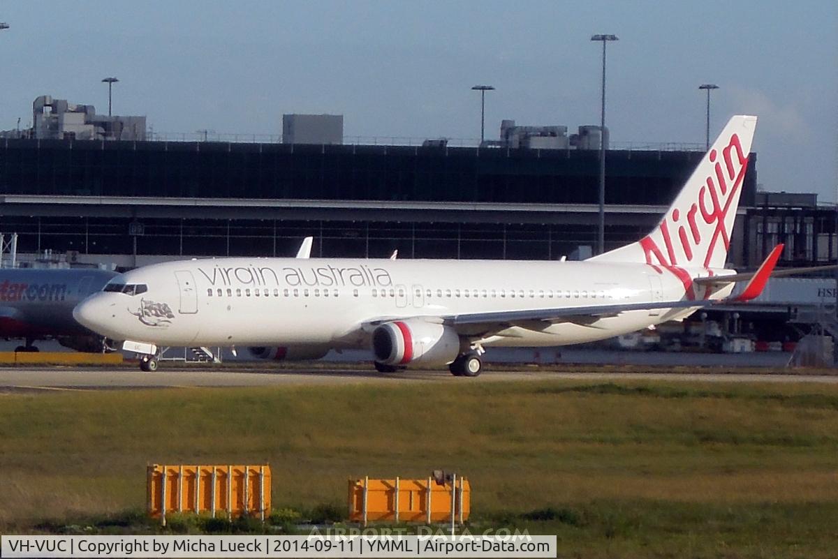 VH-VUC, 2004 Boeing 737-8FE C/N 34014, At Tullamarine