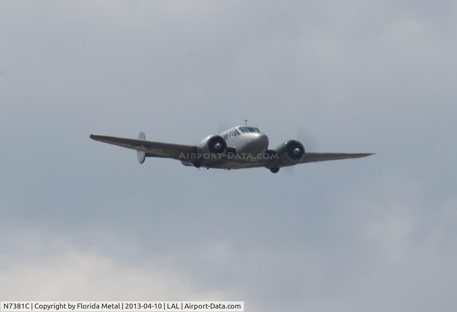 N7381C, 1944 Beech C18S C/N 8104, Beech C-45