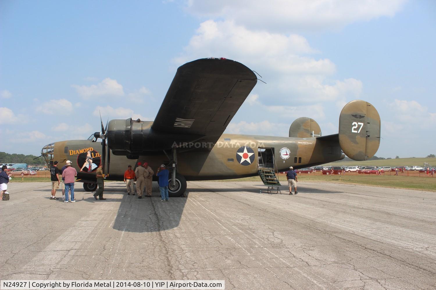 N24927, 1940 Consolidated Vultee RLB30 (B-24) C/N 18, Diamond Lil B-24