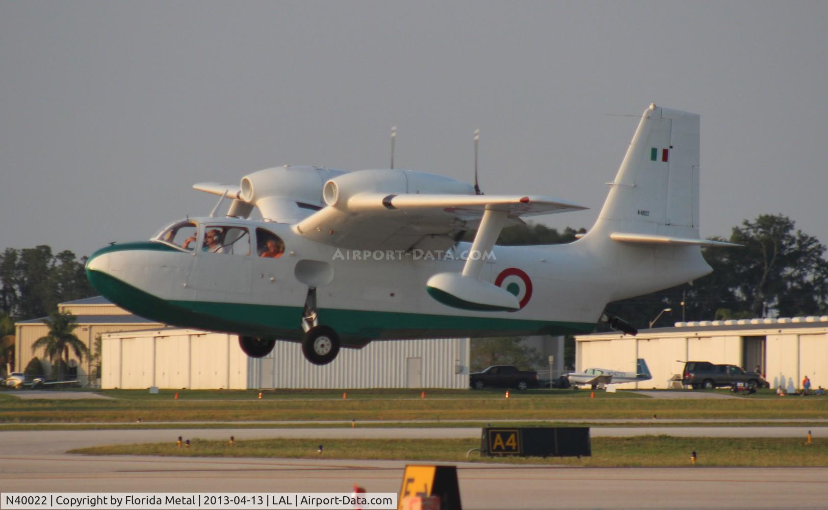 N40022, 1956 Piaggio P.136-L1 C/N 200, Piaggio P.136