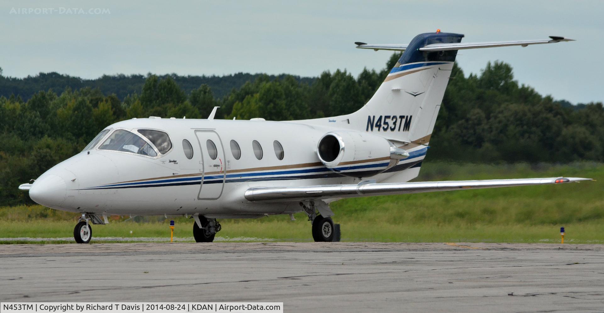 N453TM, Hawker Beechcraft 400A Beechjet C/N RK-581, Hawker 400A in Danville Va.