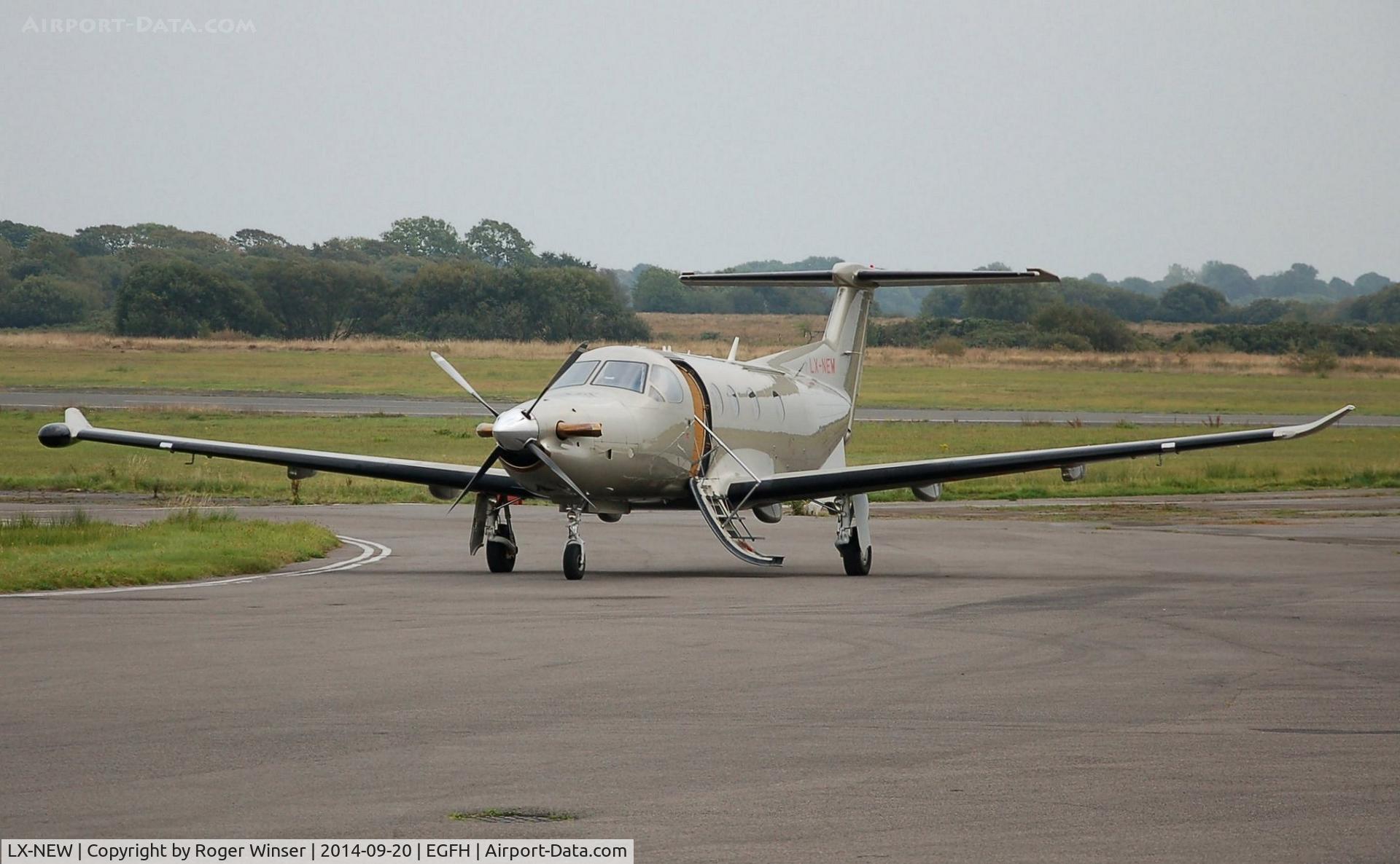 LX-NEW, 2009 Pilatus PC-12/47E C/N 1148, Visiting PC-12 operated by Jetfly Aviation.