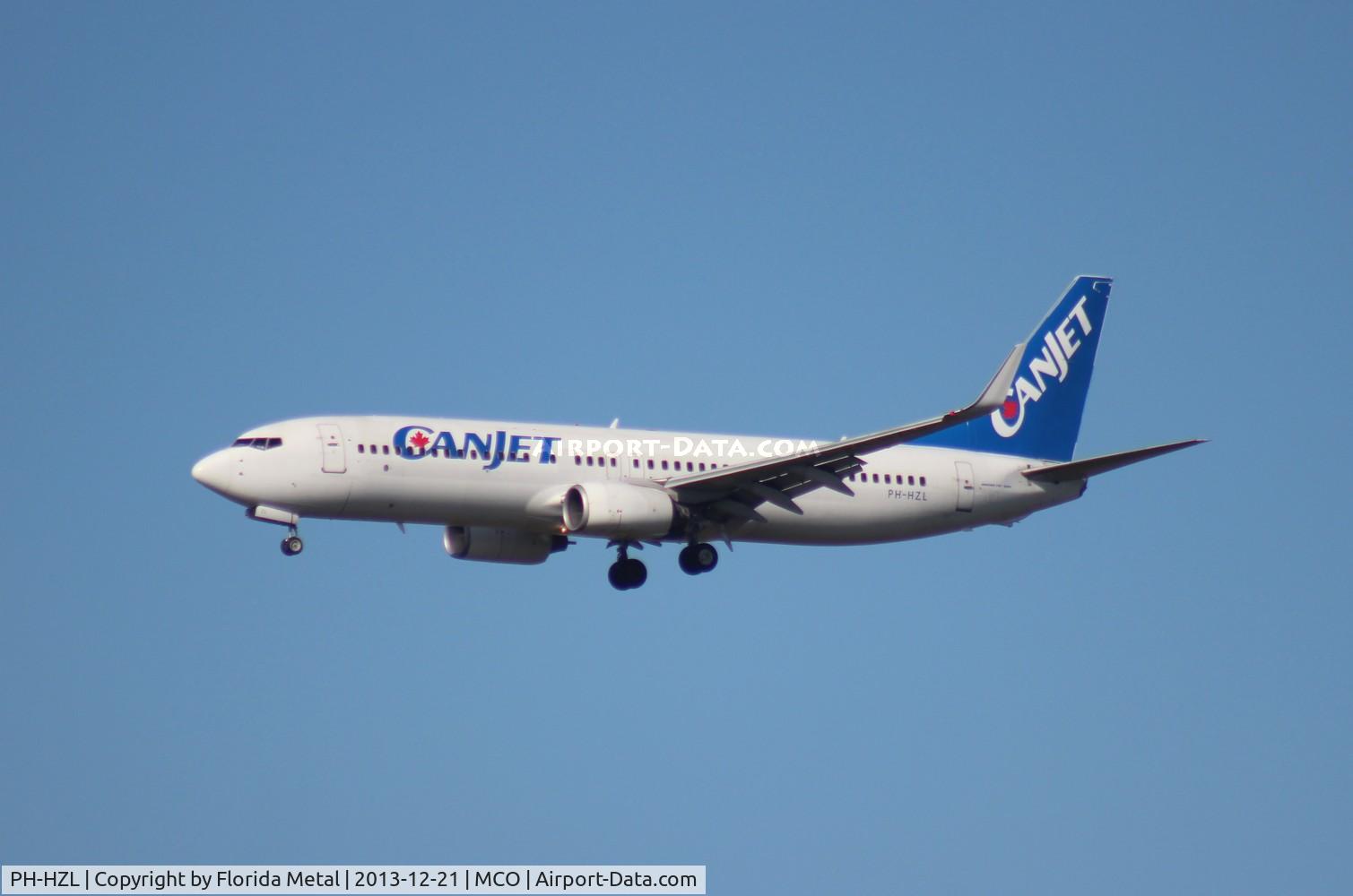 PH-HZL, 2001 Boeing 737-8K2 C/N 30391, Canjet 737-800