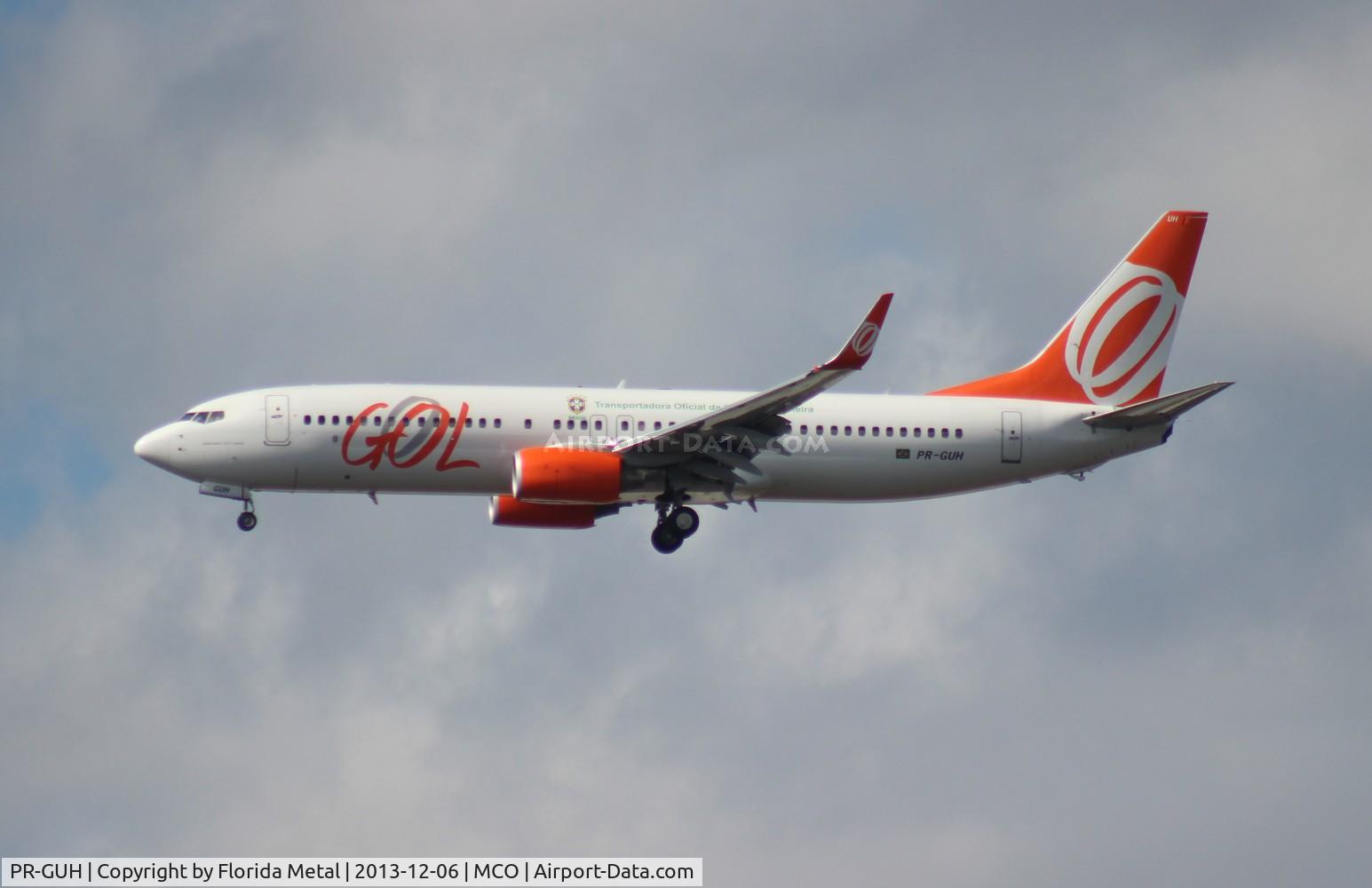 PR-GUH, 2011 Boeing 737-8EH C/N 35843, GOL 737-800