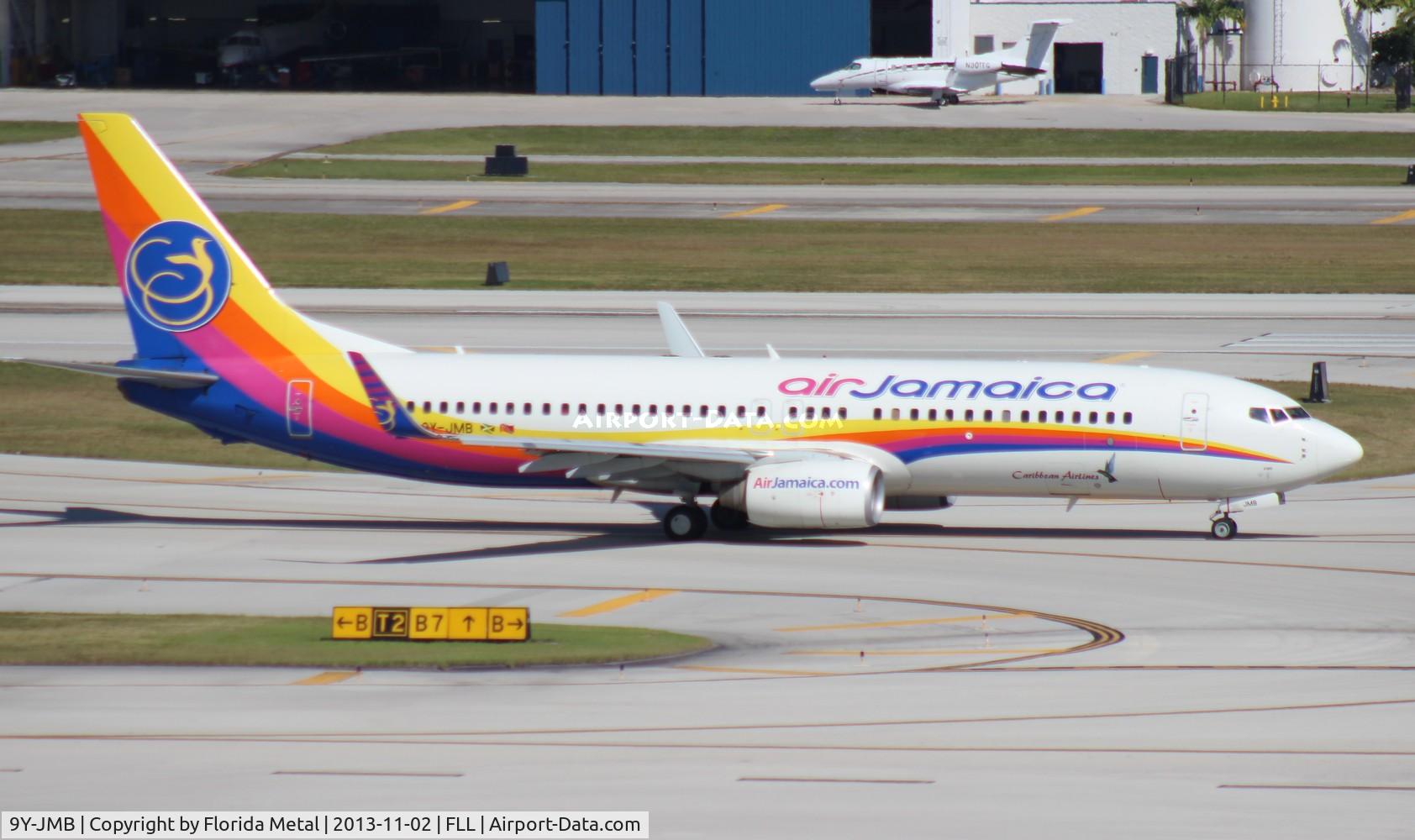 9Y-JMB, 2002 Boeing 737-8Q8 C/N 30661, Air Jamaica 737-800