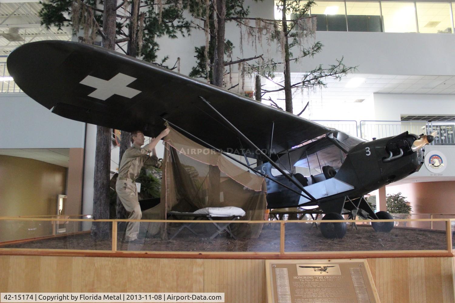42-15174, 1942 Piper L-4B Grasshopper (O-59A / J3C-65) C/N 8293, L-4B Grasshopper at Army Aviation