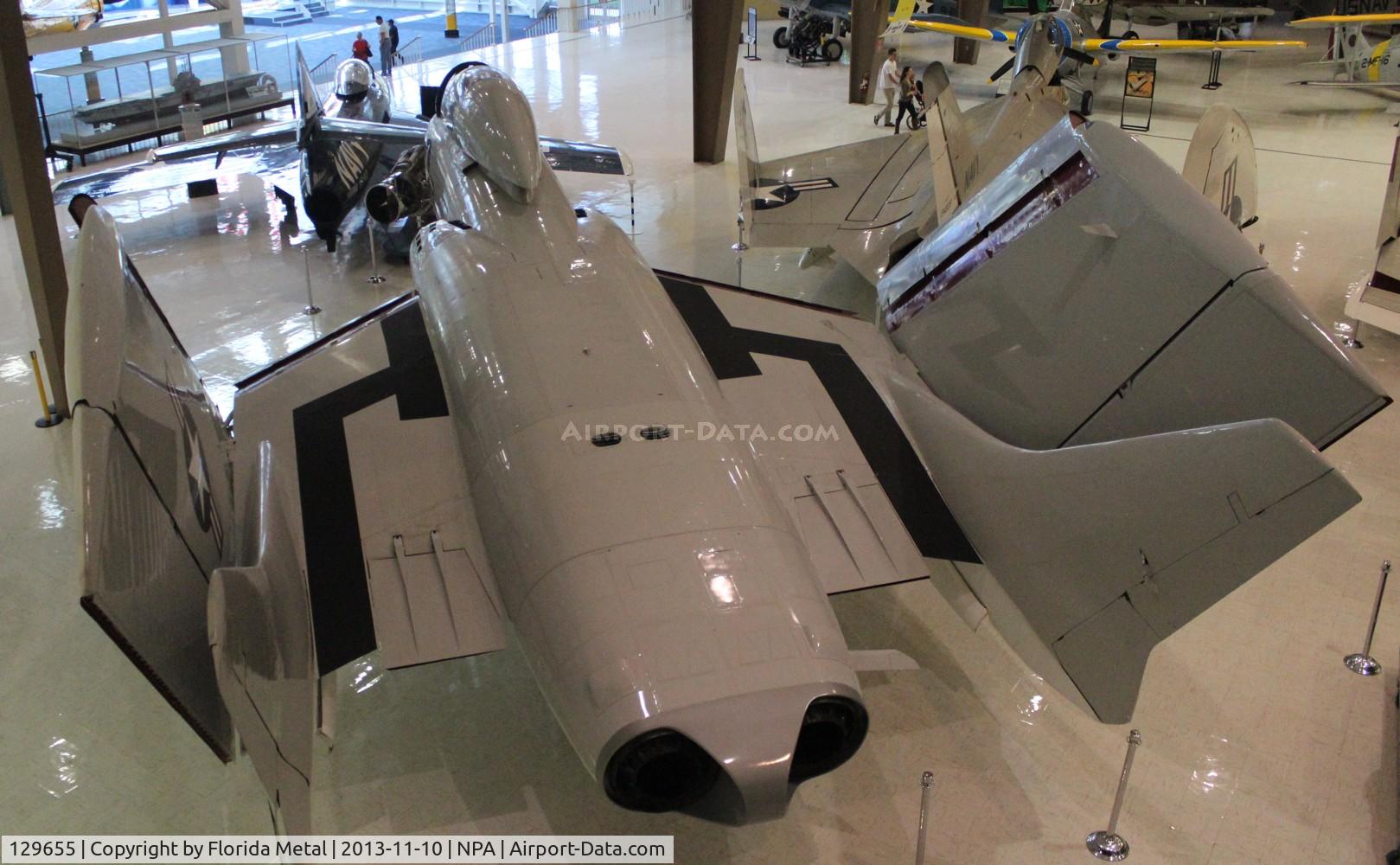 129655, 1954 Vought F7U-3M Cutlass C/N 139, F7U-3M Cutlass