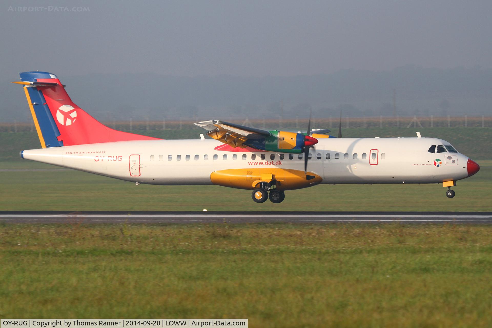 OY-RUG, 1998 ATR 72-202 C/N 509, DAT ATR72