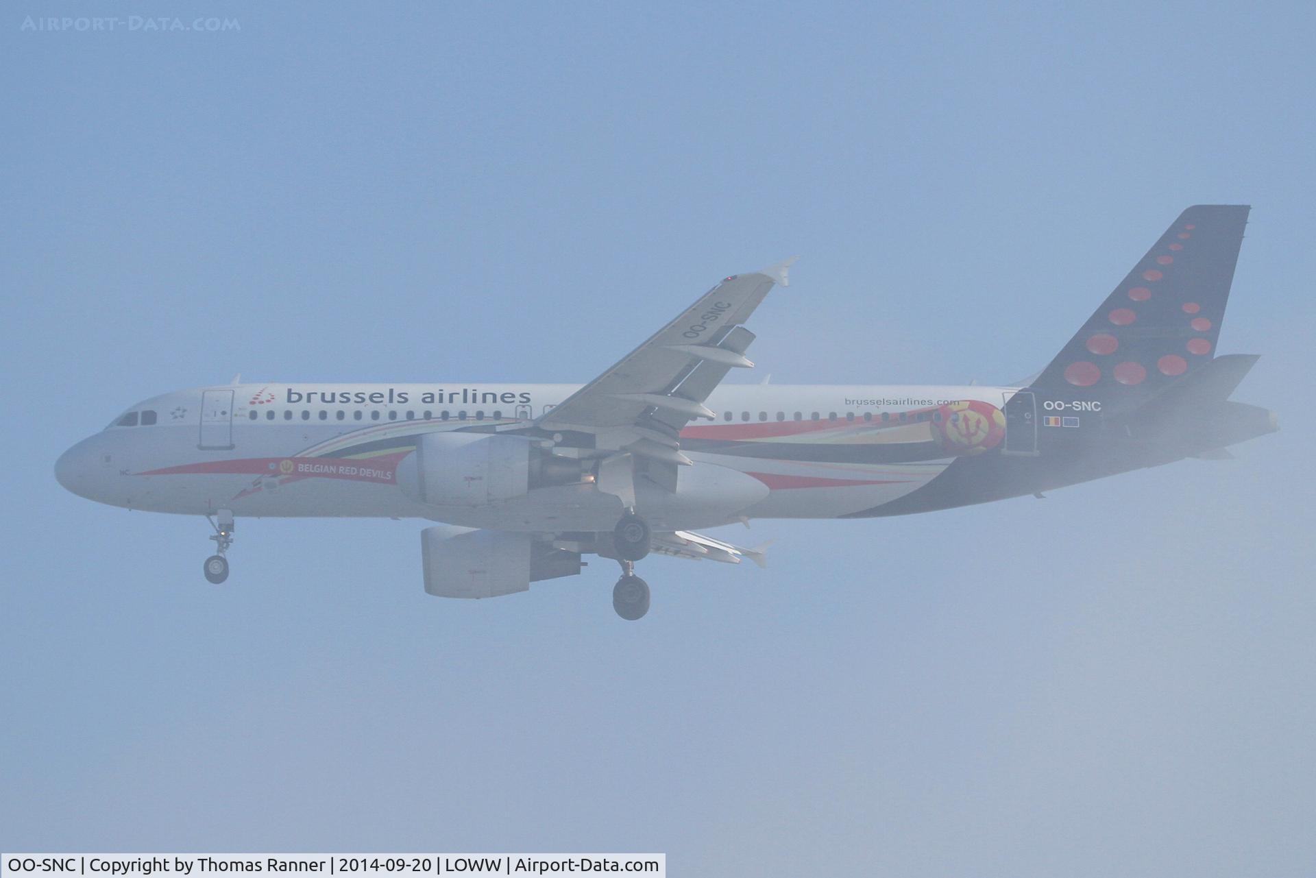 OO-SNC, 2002 Airbus A320-214 C/N 1797, Brussels A320