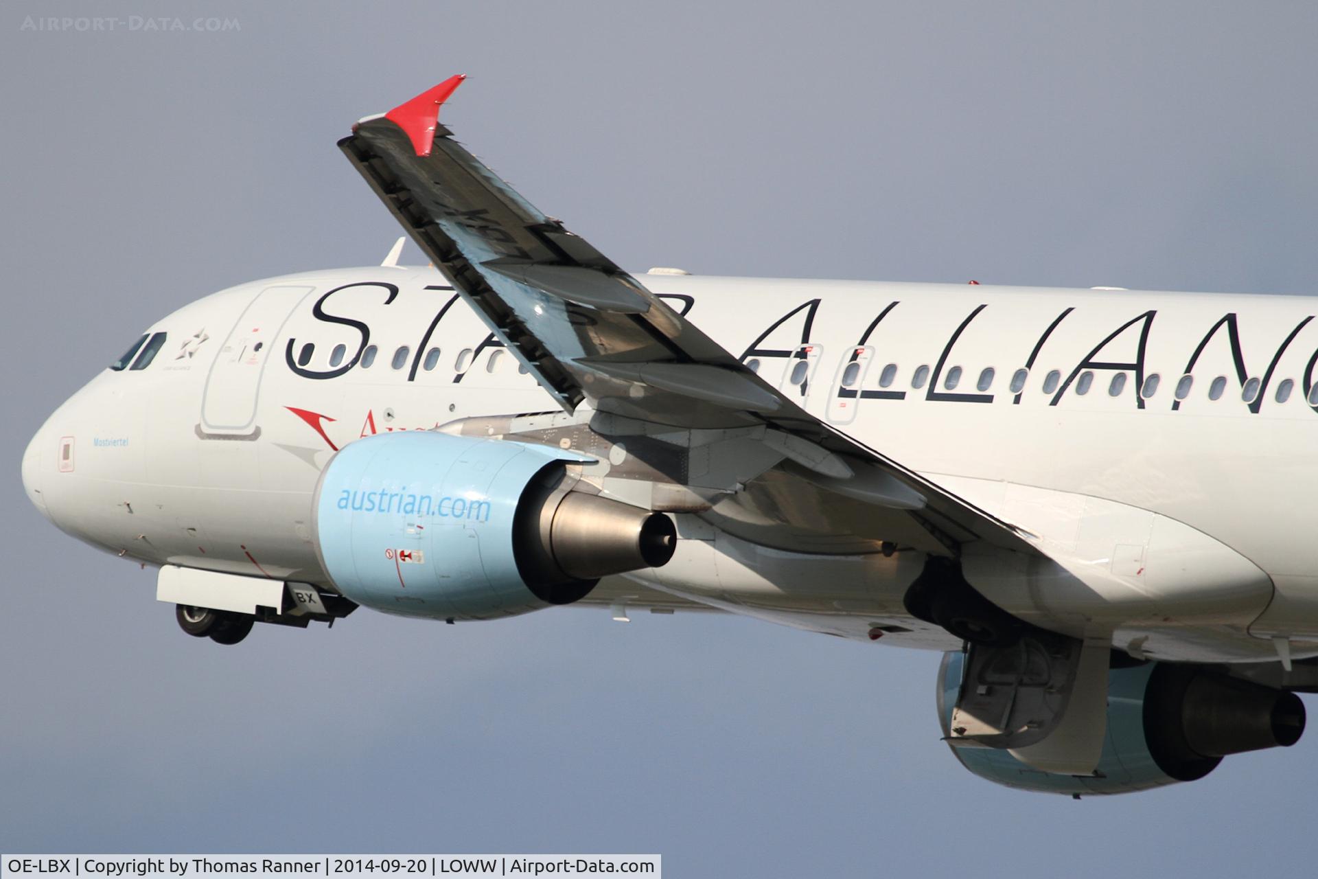 OE-LBX, 2002 Airbus A320-214 C/N 1735, Austrian A320