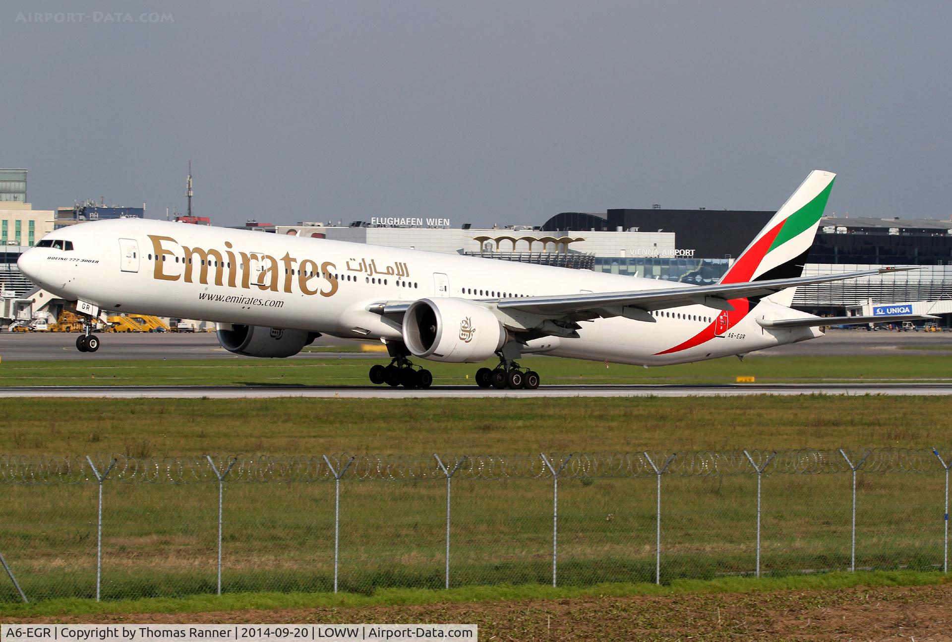 A6-EGR, 2012 Boeing 777-31H/ER C/N 41077, Emirates B777
