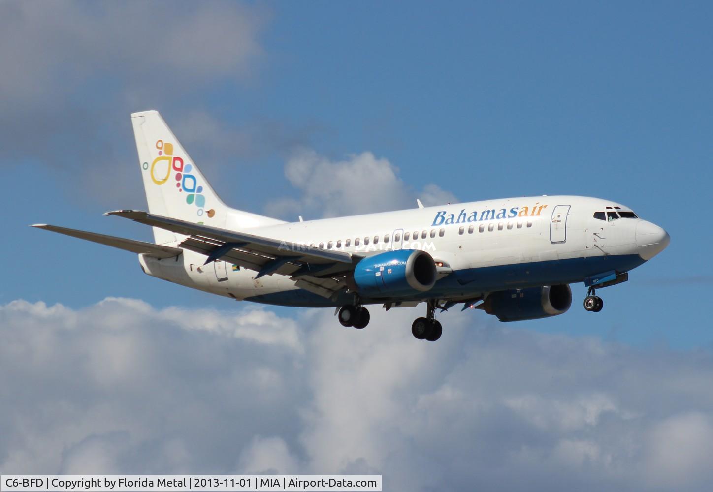 C6-BFD, 1993 Boeing 737-5H6 C/N 26448, Bahamas Air 737-500