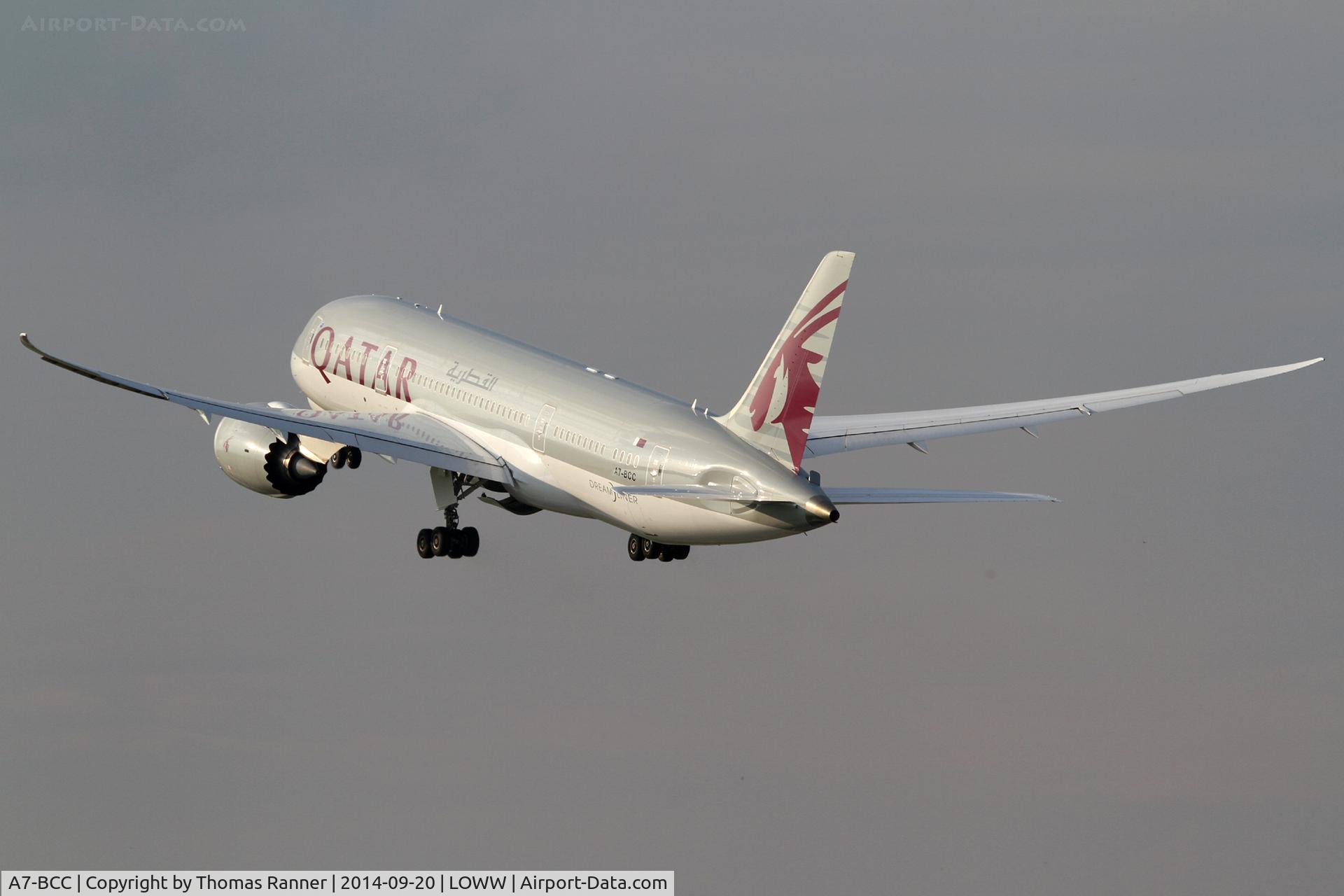 A7-BCC, 2012 Boeing 787-8 Dreamliner C/N 38321, Qatar B787