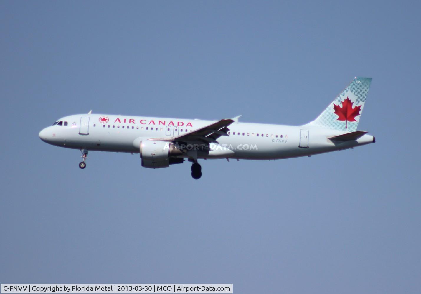 C-FNVV, 1993 Airbus A320-211 C/N 404, Air Canada A320