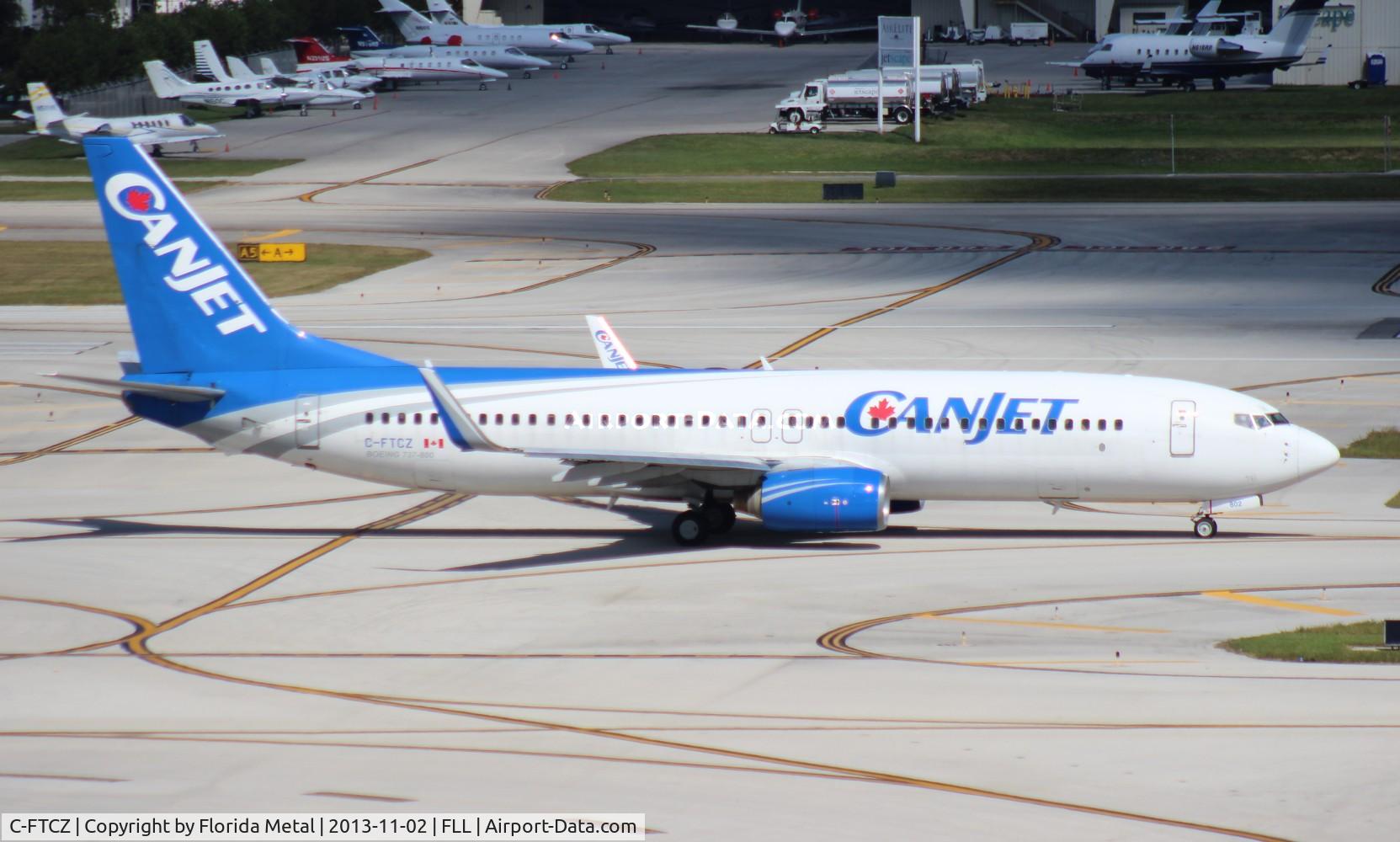 C-FTCZ, 2000 Boeing 737-8AS C/N 29923, Canjet 737-800