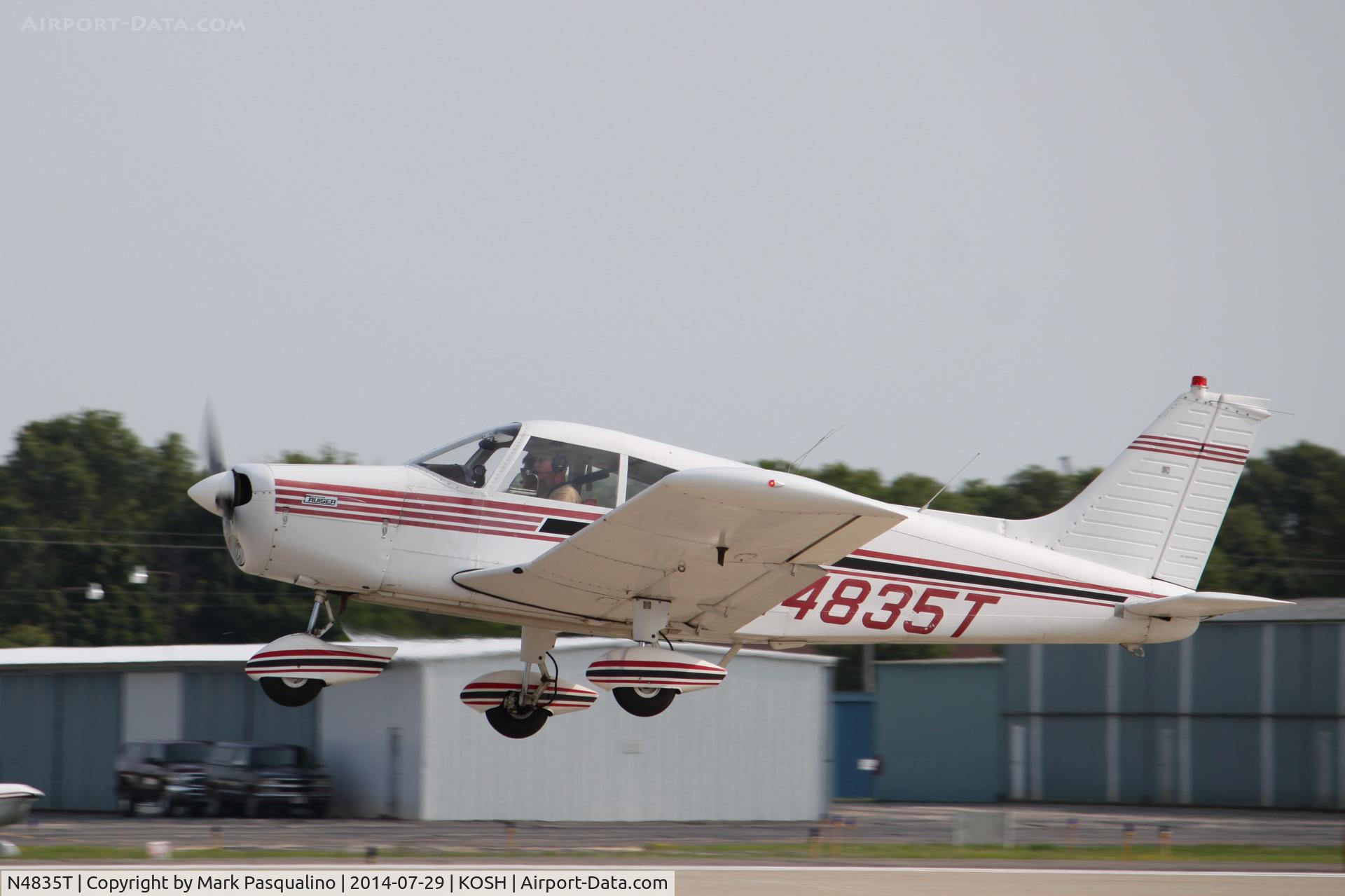 N4835T, 1972 Piper PA-28-140 Cherokee Cruiser C/N 28-7225218, Piper PA-28-140