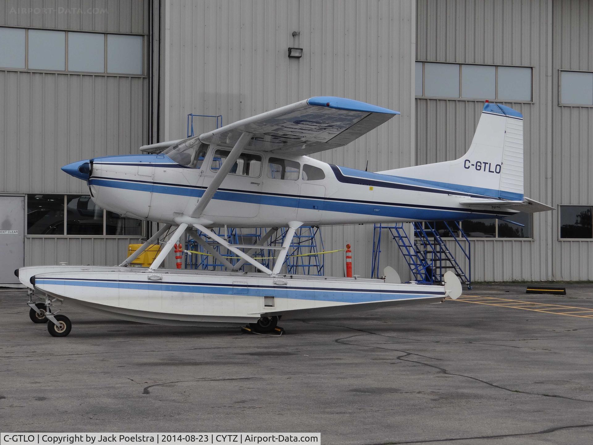 C-GTLO, 1979 Cessna A185F Skywagon 185 C/N 18503787, C185 at ramp of Toronto city centre airport
