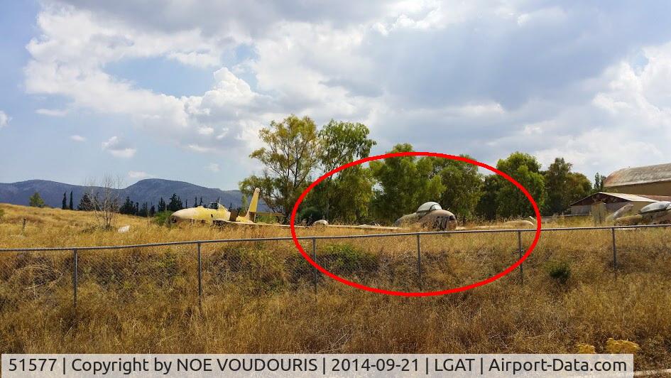51577, 1951 Lockheed T-33A Shooting Star C/N 580-5909, 51577 in Hellinikon Air force base graveyard as on 21 Sep 2014
