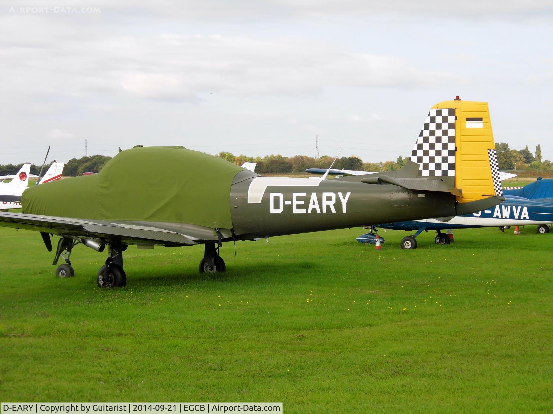 D-EARY, 1959 Piaggio P-149D C/N 057, At the excellent City Airport Manchester formally known as Barton Aerodrome