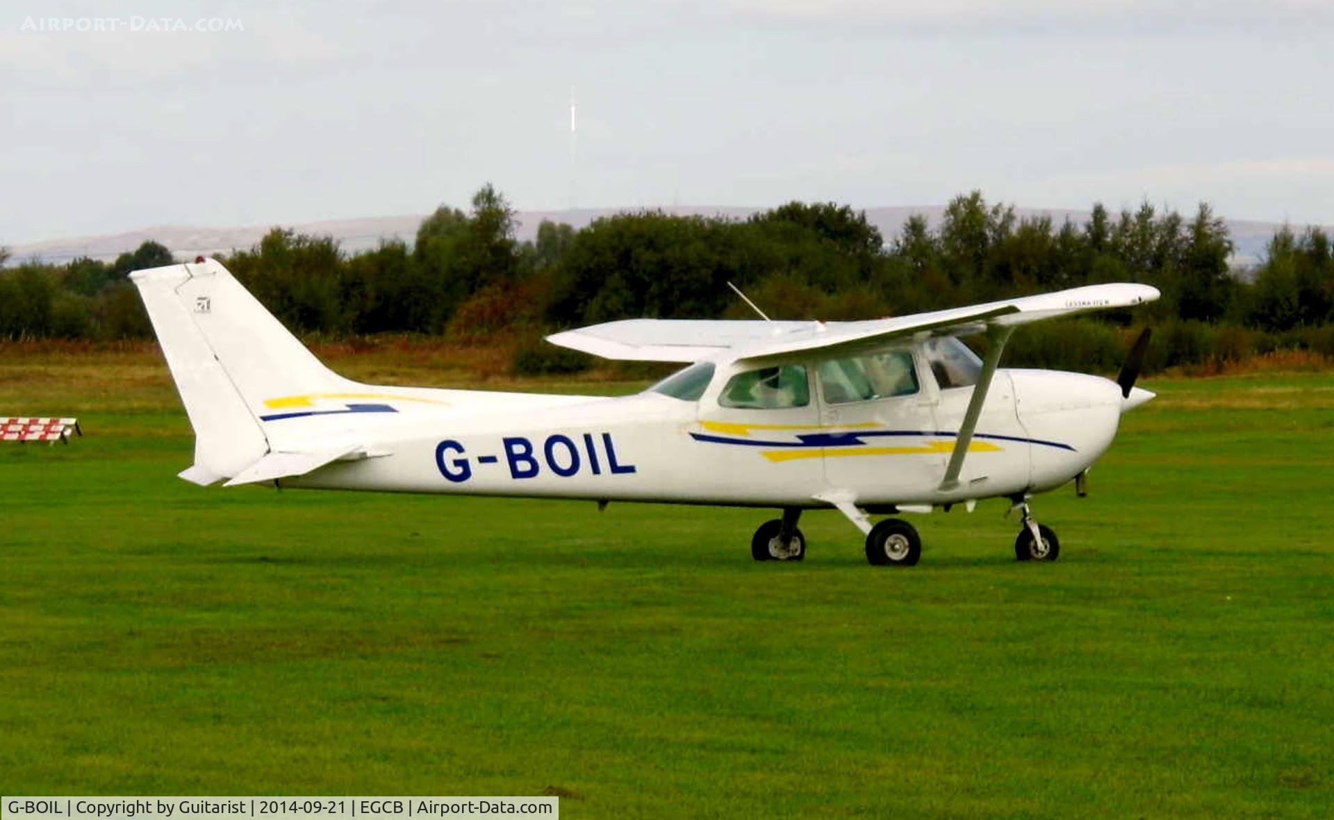 G-BOIL, 1979 Cessna 172N C/N 172-71301, City Airport Manchester.