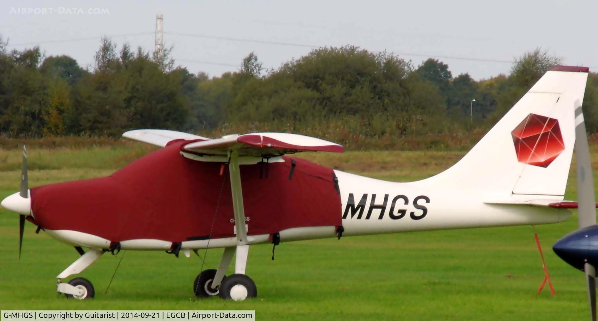 G-MHGS, 2004 Stoddard-Hamilton GlaStar C/N PFA 295-13473, At the City Airport Manchester