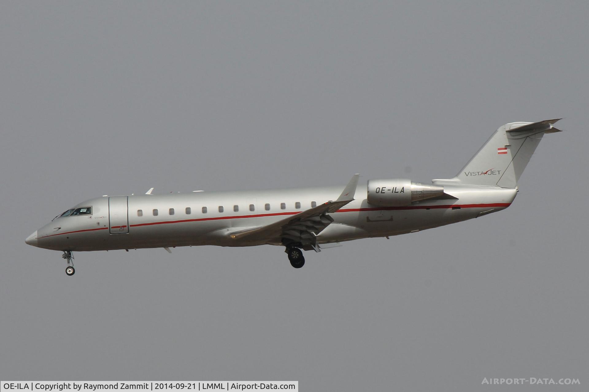OE-ILA, 2009 Bombardier Challenger 850 (CL-600-2B19) C/N 8101, Canadair CL600 CRJ200 OE-ILA Vistajet