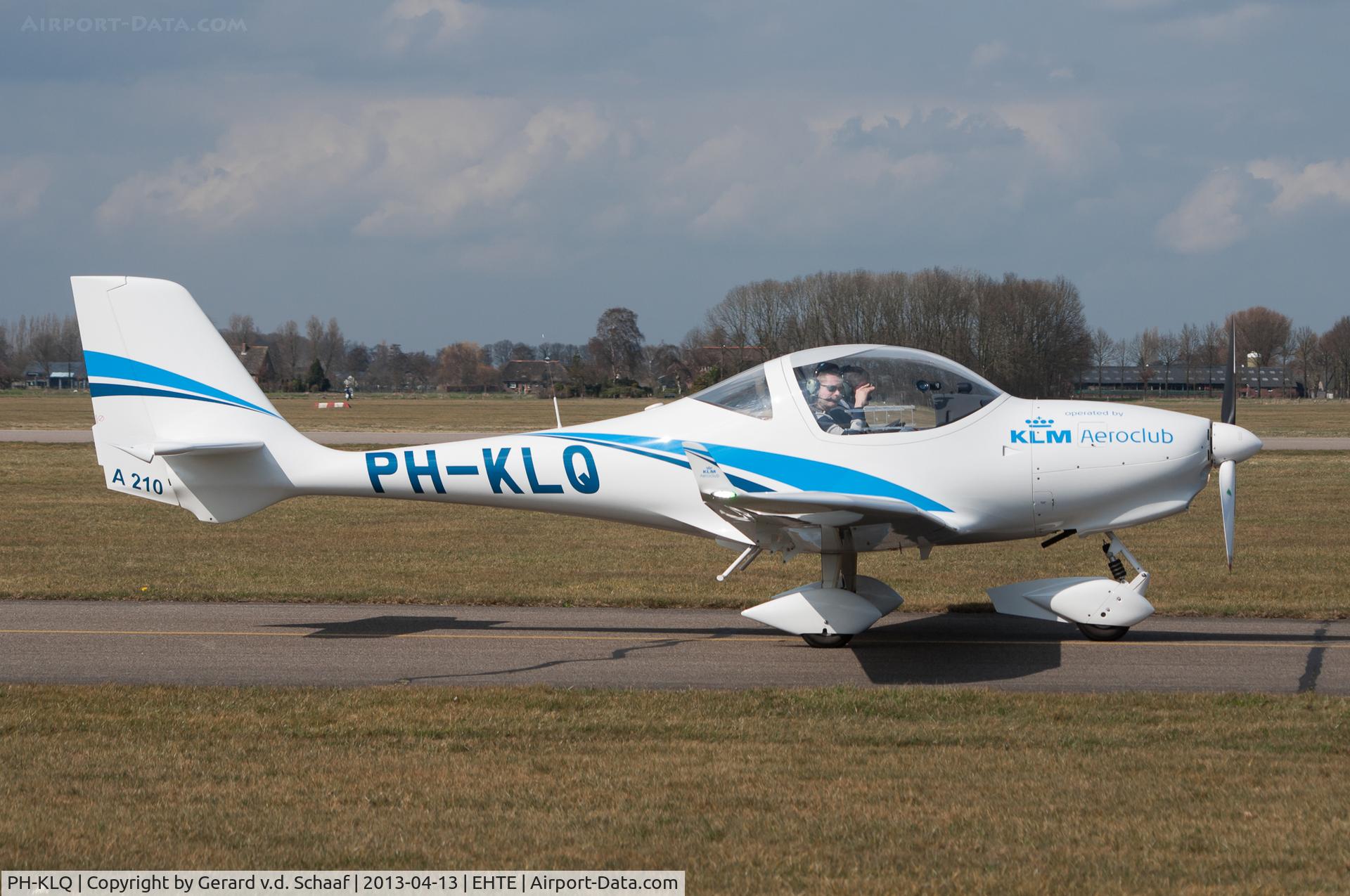 PH-KLQ, 2012 Aquila A210 (AT01) C/N AT01-251, Taken at Teuge