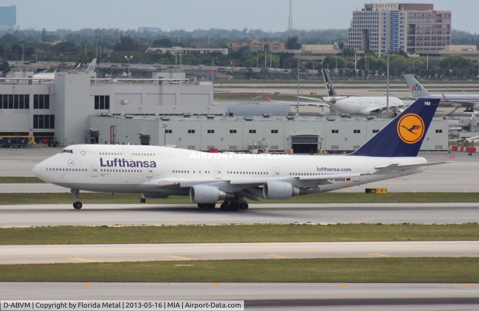 D-ABVM, 1998 Boeing 747-430 C/N 29101, Lufthansa 747-400
