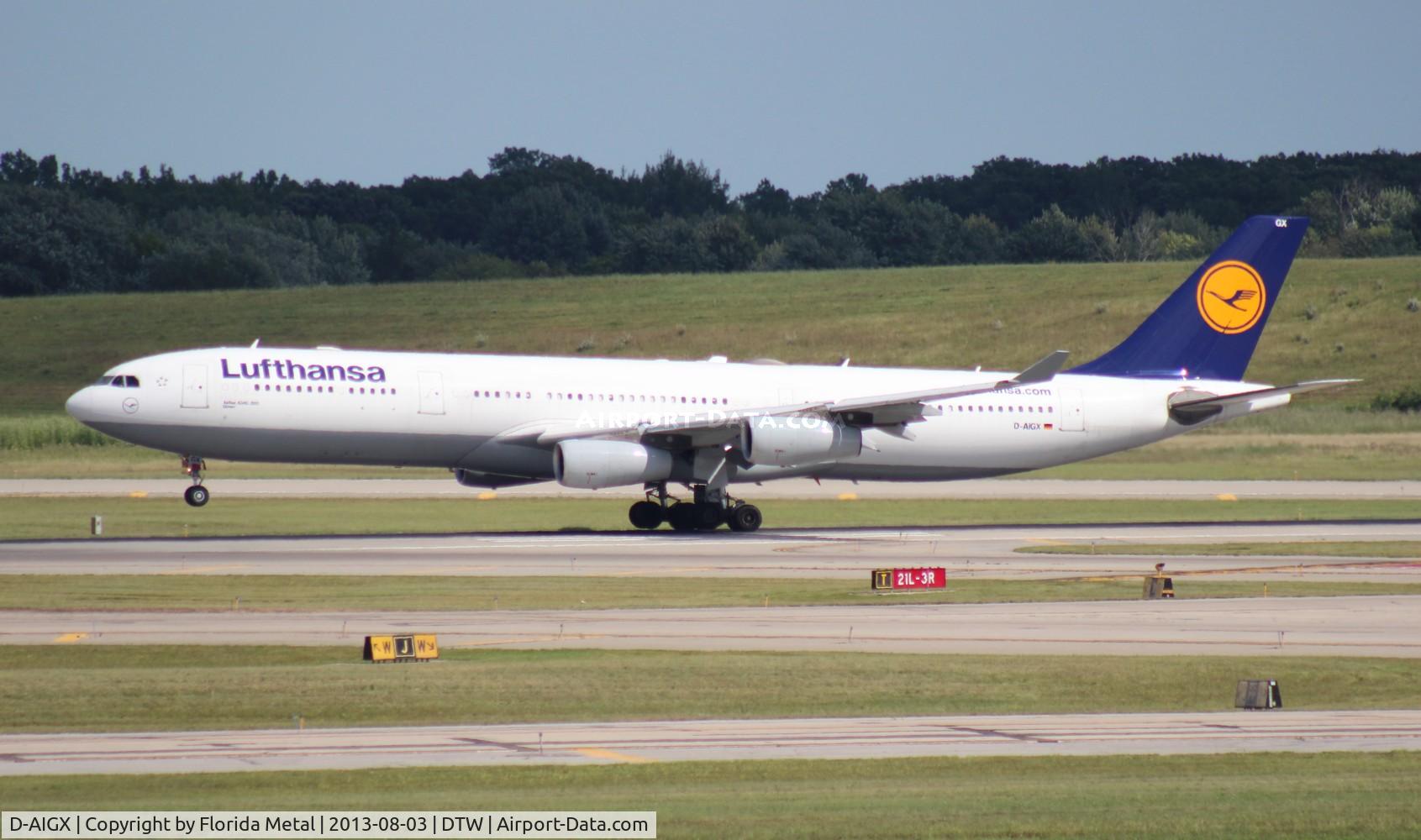 D-AIGX, 2000 Airbus A340-313X C/N 354, Lufthansa A340-300