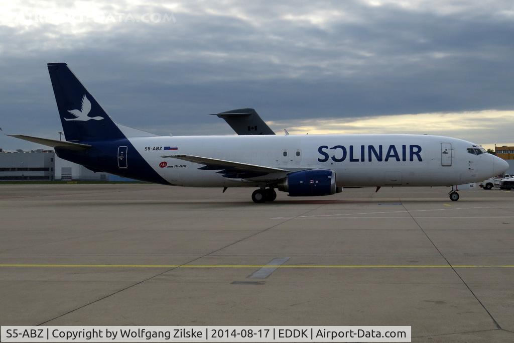 S5-ABZ, 1989 Boeing 737-4K5 C/N 24126, visitor
