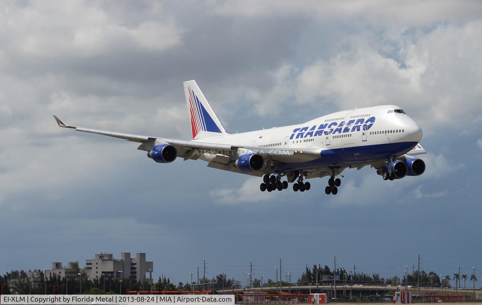 EI-XLM, 2001 Boeing 747-412 C/N 28028, Transaero 747-400