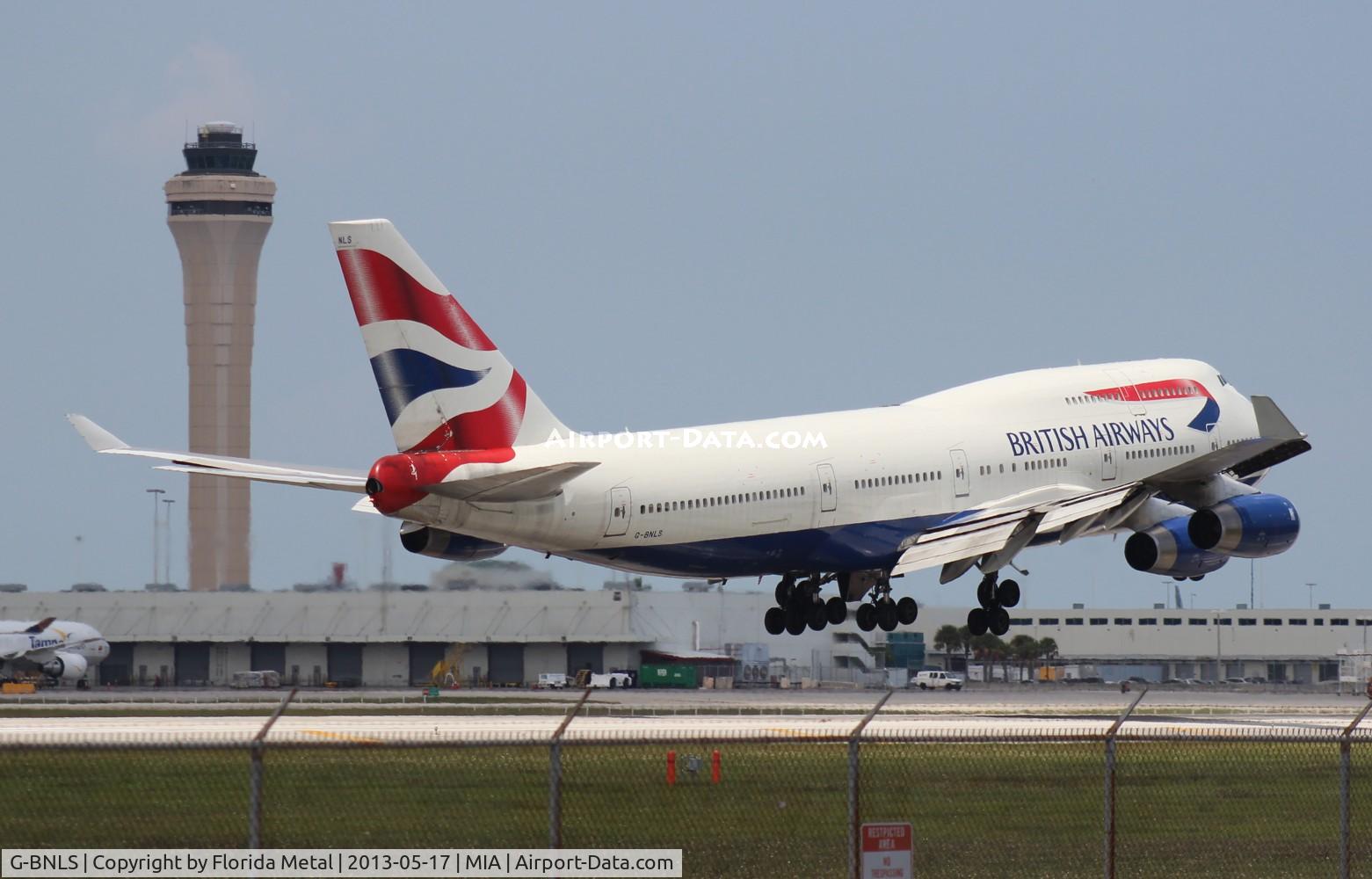 G-BNLS, 1991 Boeing 747-436 C/N 24629, British 747-400