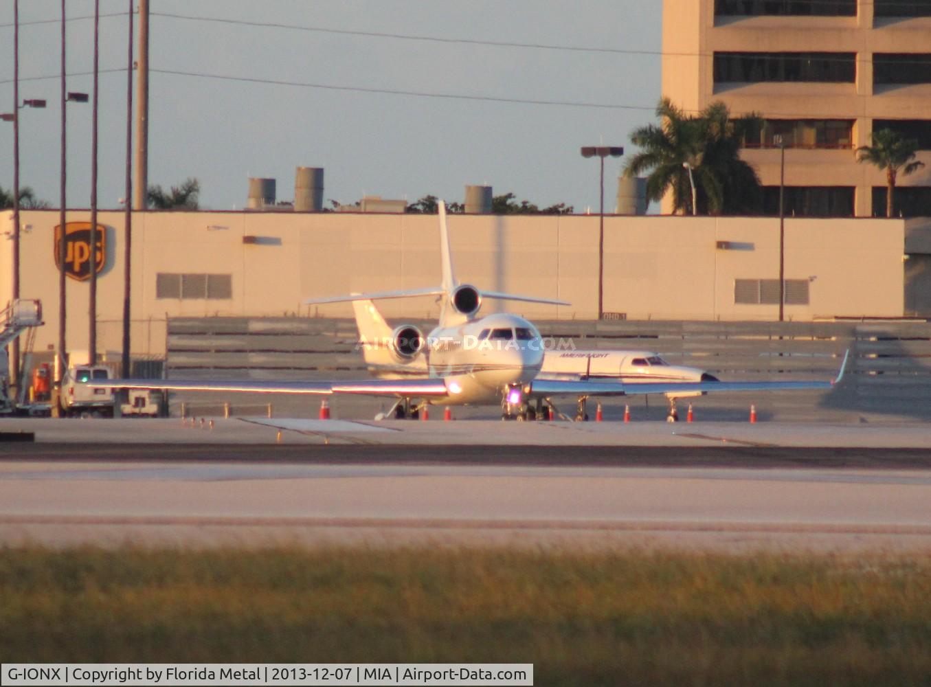 G-IONX, 2011 Dassault Falcon 7X C/N 111, Falcon 7X