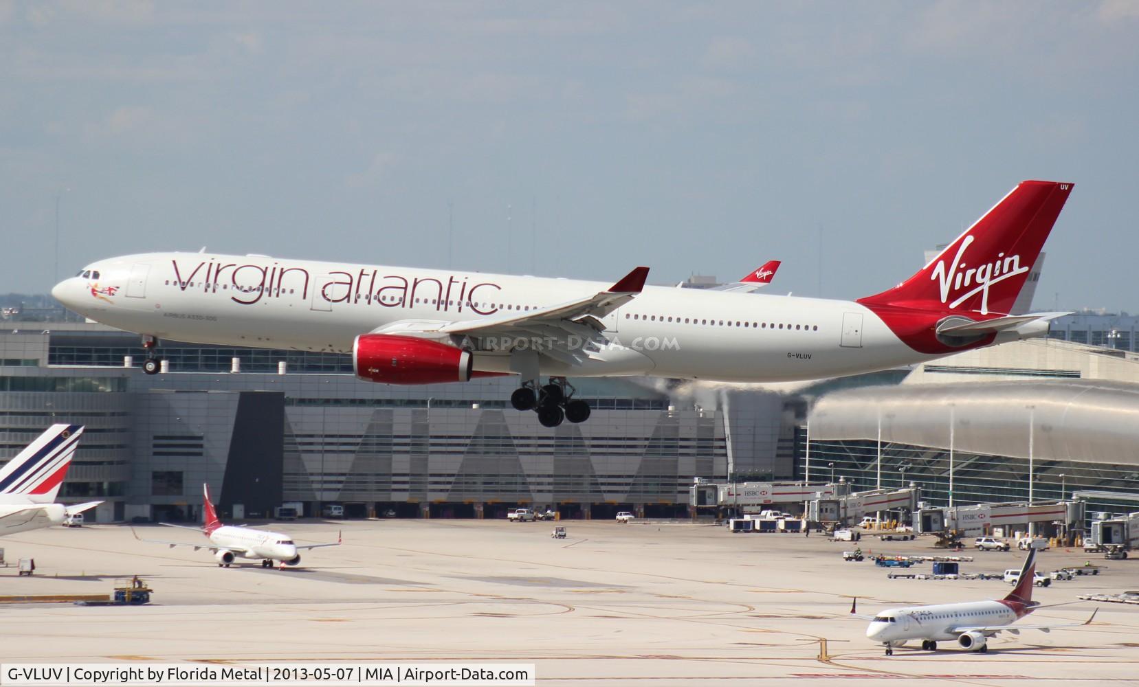 G-VLUV, 2010 Airbus A330-343X C/N 1206, Virgin Atlantic A330-300