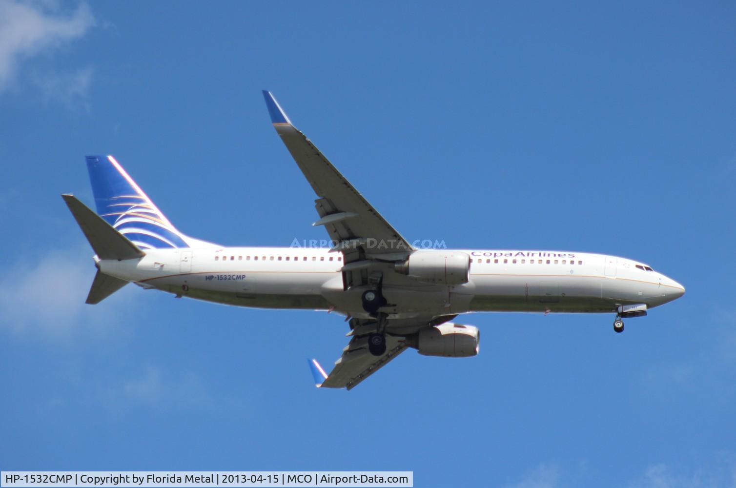 HP-1532CMP, 2007 Boeing 737-8V3 C/N 35068, Copa 737-800