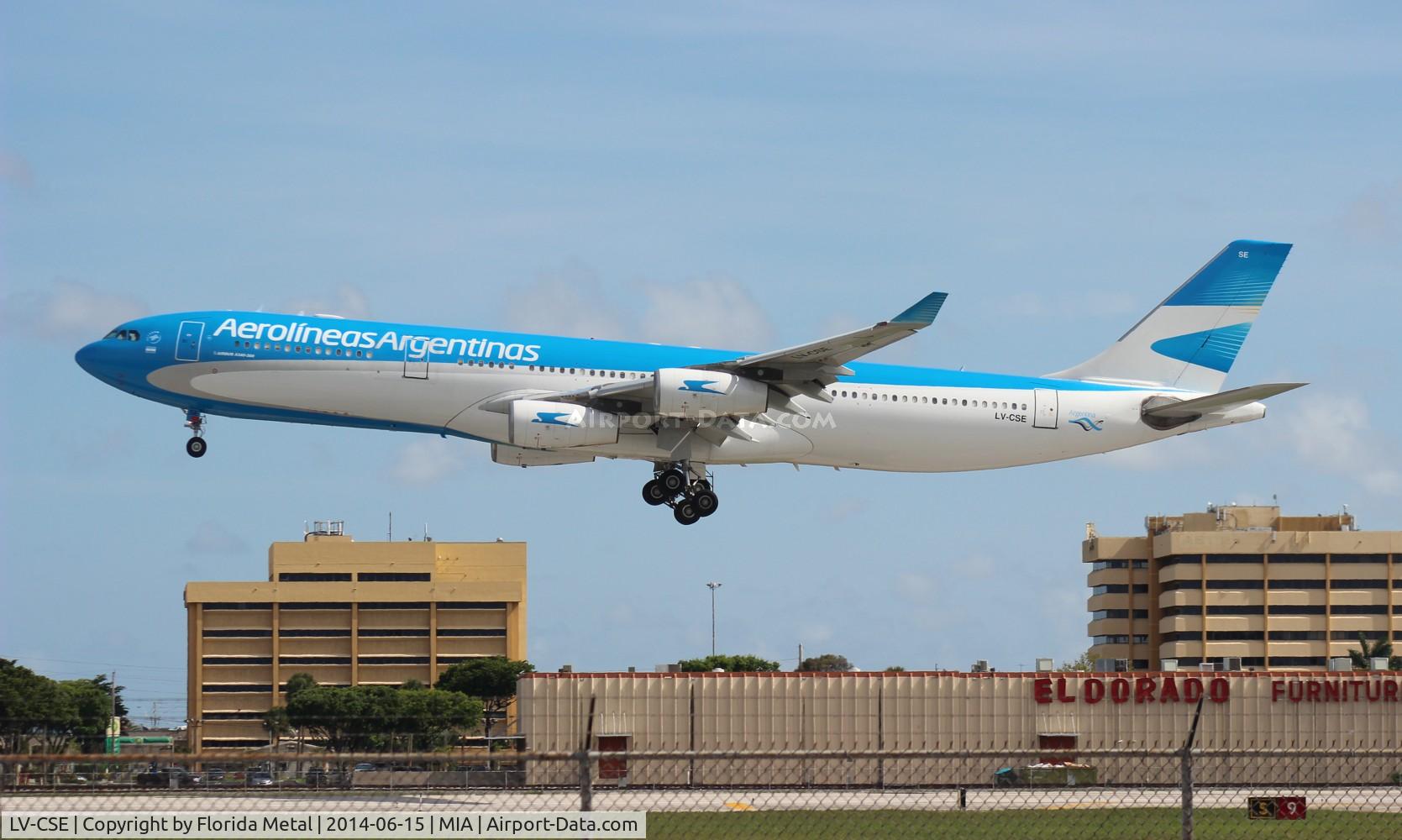 LV-CSE, 1996 Airbus A340-313 C/N 126, Aerolineas Argentinas A340-300