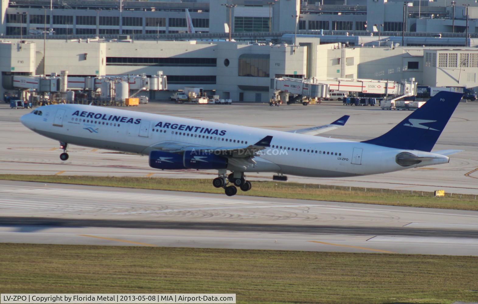 LV-ZPO, 1993 Airbus A340-211 C/N 063, Aerolineas Argentinas A340-200