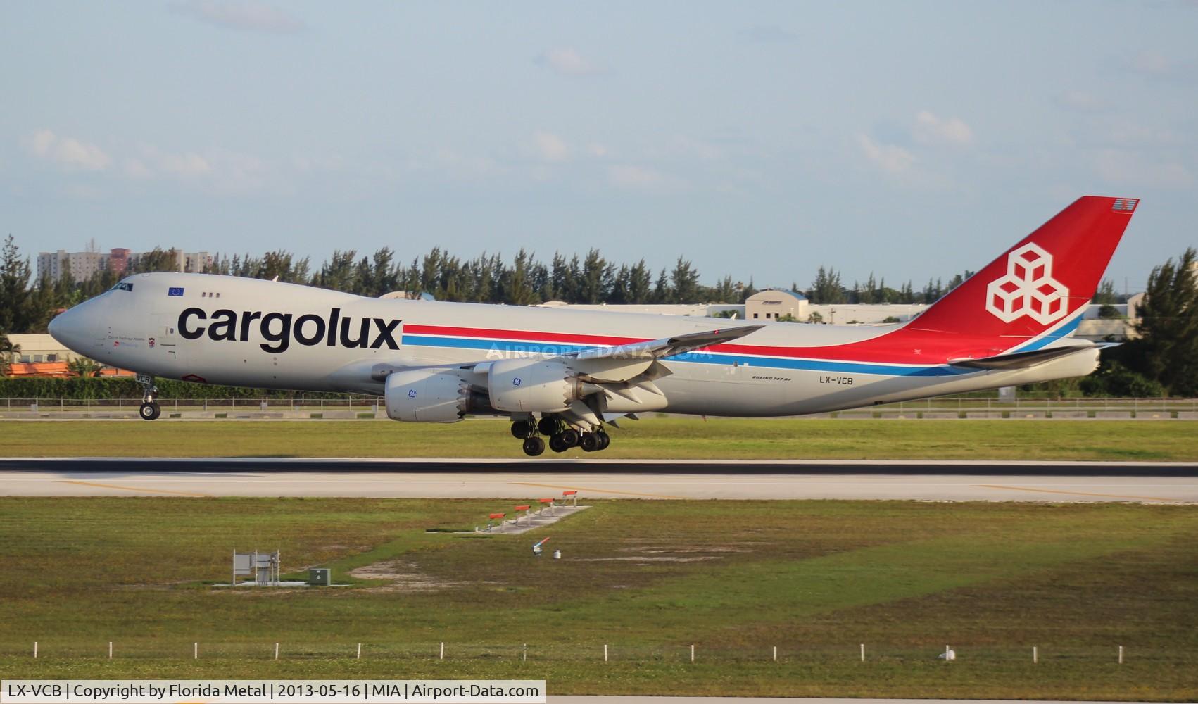 LX-VCB, 2010 Boeing 747-8R7F C/N 35806, Cargolux 747-800