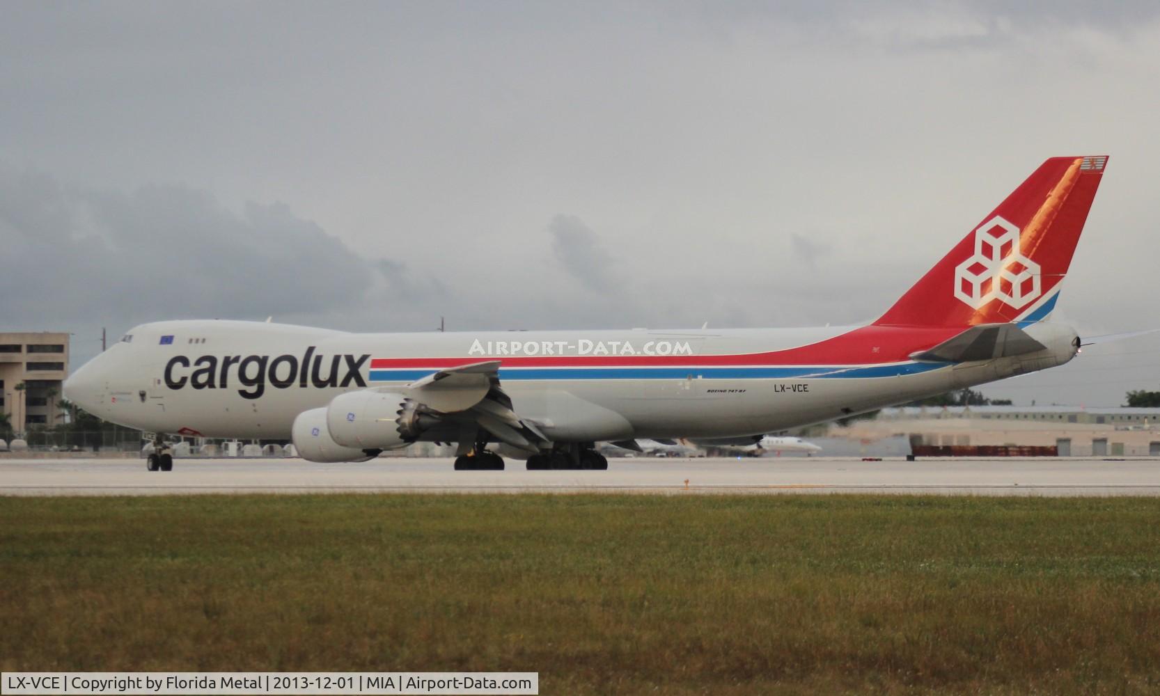 LX-VCE, 2012 Boeing 747-8R7F C/N 35810, Cargolux 747-800
